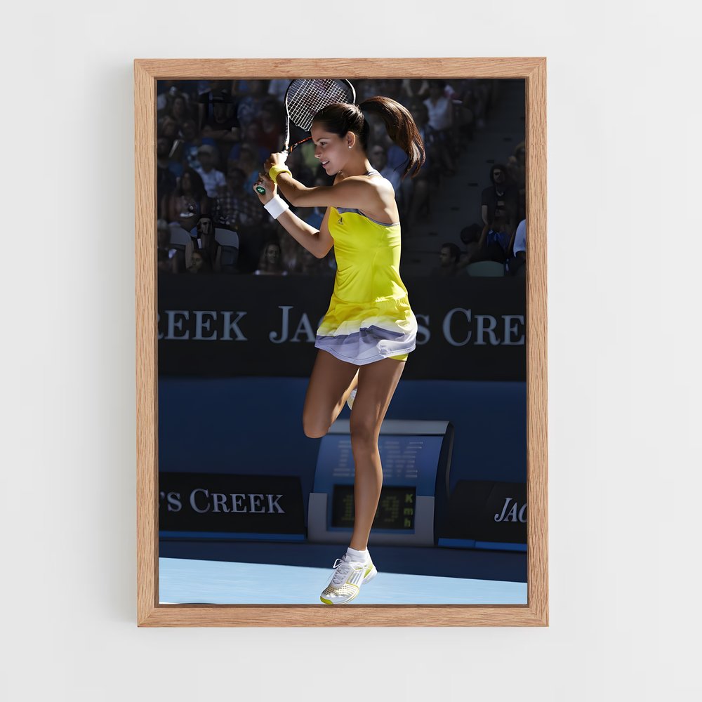 Poster Ace in Yellow – affiche Tennis (vue 4)